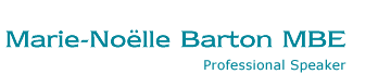 Marie-No�lle Barton MBE - Professional Speaker
